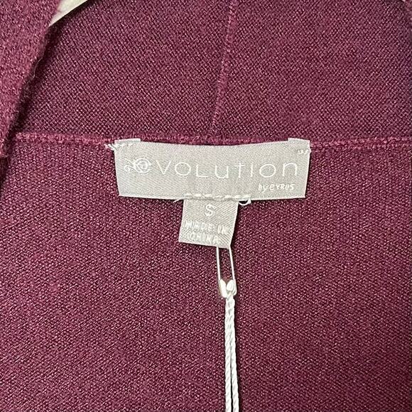 NWT Evolution Open Cardigan Sweater Size S 3/4 Sleeves Stitch Fix - Picture 4 of 10
